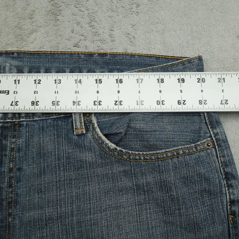 Levi's 559 Jeans Mens Size 40x32 Blue Relaxed Straight 100% Cotton Denim Pants
